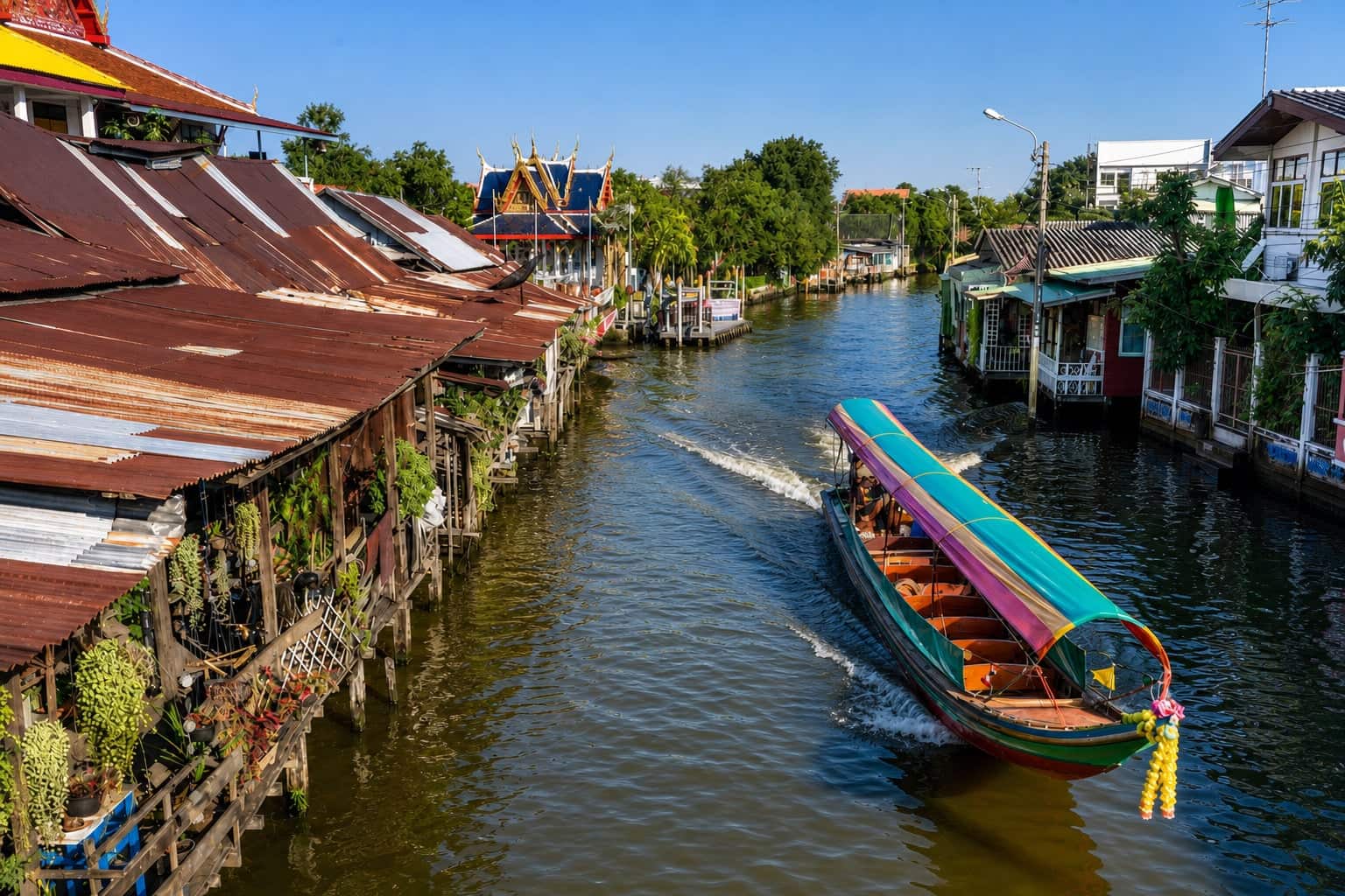 Co van Kessel: Bangkok Canals 2-Hour Longtail Boat Tour