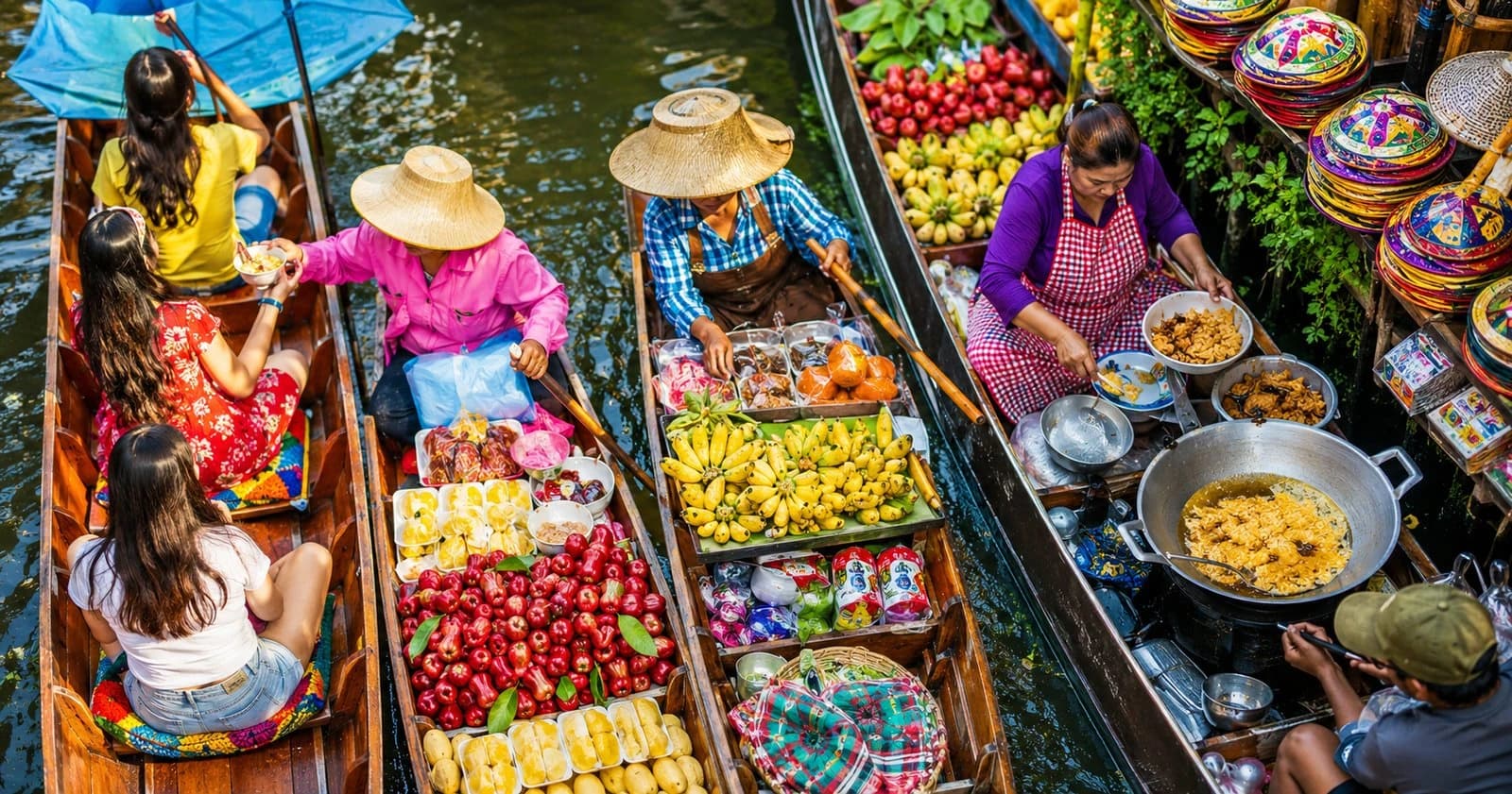 damnoen saduak tours from bangkok